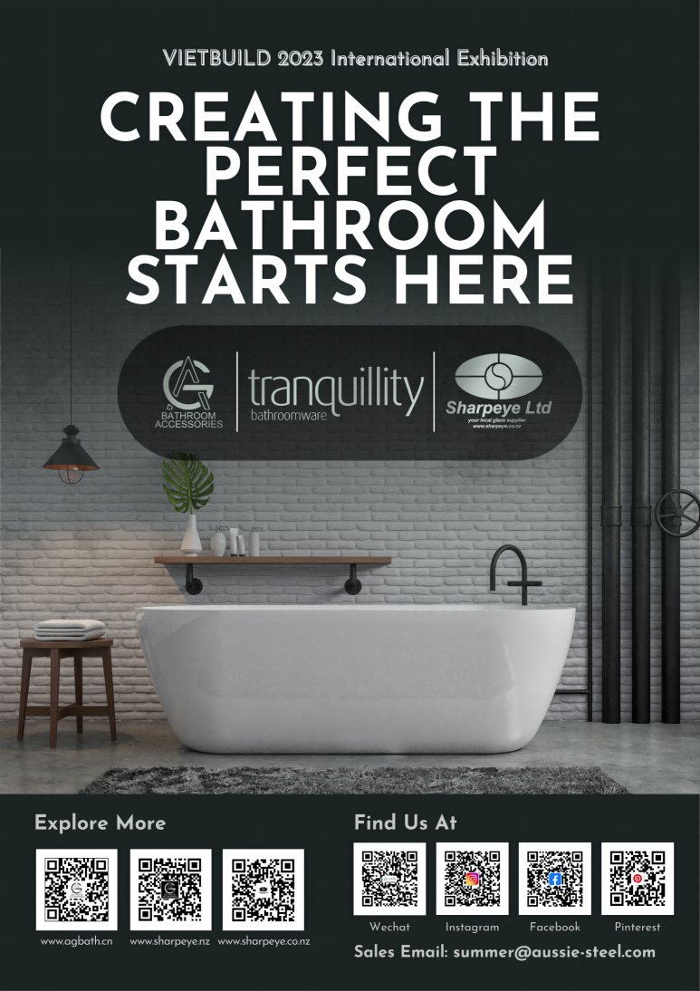 VIETBUILD 2023 Vietnam - Visit Foshan Ausen Metal at Booth A3-909 for the Latest in Bathroom Innovat